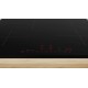 Встраиваемая индукционная панель BOSCH 6 series,60 см, индукция, 1 зона расширения под гусятницу,скошенные края, Perfect fry plus, сенсорное управление, черный