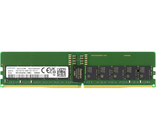Память оперативная/ Samsung DDR5 32GB RDIMM 5600 Память оперативная/ Samsung DDR5 32GB RDIMM 5600