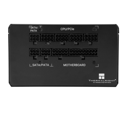 Блок питания 650W/ Power Supply Thermalright, 650W 80+ Bronze (ATX, 3.0, Full modular, 1x24(20+4)pin, 2xCPU 8(4+4)pin, 4xPCIe*2 8(6+2)pin, 3xSATA3, 3xMOLEX4pin, Active, 120x120mm, 150x140x86mm, APFC, black) Блок питания 650W/ Power Supply Thermalright, 650W 80+ Bronze (ATX, 3.0, Full modular, 1x24(20+4)pin, 2xCPU 8(4+4)pin, 4xPCIe*2 8(6+2)pin, 3xSATA3, 3xMOLEX4pin, Active, 120x120mm, 150x140x86mm, APFC, black)