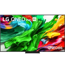 Телевизор ЖК 100'' LG/ 100", Ultra HD, Dynamic QNED Color, Local Dimming, Smart TV, WebOS, Wi-Fi, DVB-T2/C/S2, MR, 2.2 ch (40W) Dolby Atmos, 120Hz Native (VRR 144Hz), 3 HDMI, 2 USB, 1 Pole, Charcoal Black, 2025