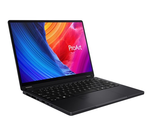 Ноутбук/ ASUS ProArt PX13 HN7306WV-LX014X 13.3"(2880x1800 OLED 16:10)/Touch/AMD Ryzen AI 9 HX 370(2Ghz)/32768Mb/1024SSDGb/noDVD/Ext:nVidia GeForce RTX4060(8192Mb)/Cam/BT/WiFi/73WHr/war 1y/1.38kg/Nano Black/Win11Pro + алюм корп; DialPad; стилус; USB-R Ноутбук/ ASUS ProArt PX13 HN7306WV-LX014X 13.3"(2880x1800 OLED 16:10)/Touch/AMD Ryzen AI 9 HX 370(2Ghz)/32768Mb/1024SSDGb/noDVD/Ext:nVidia GeForce RTX4060(8192Mb)/Cam/BT/WiFi/73WHr/war 1y/1.38kg/Nano Black/Win11Pro + алюм корп; DialPad; стилус; USB-R