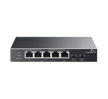 коммутатор TP-Link TL-SG1005P-PD, 5-Port Gigabit Desktop Switch with 1-Port PoE++ In and 4-Port PoE+ Out