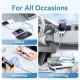 Кабель Vention 3 в 1 USB 2.0 AM/ Micro-B, USB-C, Lightning M - 1.5м. Белый 6A, шт.