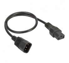 Кабель питания ДКС, IEC320 C13 - IEC320 C14, 3 м, сечение 3 х 1,5 мм