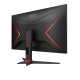 Монитор игровой 23.8'' 16:9 1920х1080(FHD) IPS, 165 Hz, 300 cd/m2, 1000:1, 80M:1, 1ms, VGA, 2xHDMI, DP, Tilt, Speakers, Black+Cherry (Вскрытая упаковка)