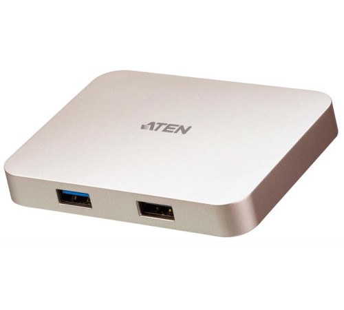 Dock станция ATEN USB-C 4K Ultra Mini Dock with Power Pass-through Dock станция ATEN USB-C 4K Ultra Mini Dock with Power Pass-through