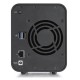 Система хранения данных TerraMaster F2-212 tower NAS QC 1,7Ghz ARM/1Gb/JBOD,RAID0,1,TRAID/up to 2 HS SATA(3,5' or 2,5')/1xUSB3.0/1xUSB2.0/1xGbE RJ-45/iSCSI/1xPS/1YW (repl F2-211)