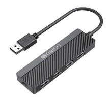 USB хаб ORIGO Концентратор USB 2.0, 4xUSB 2.0, без адаптера питания в комплекте