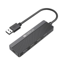 USB хаб ORIGO Концентратор USB 2.0, 4xUSB 2.0, без адаптера питания в комплекте