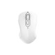 Мышь беспроводная Dareu LM115B Full White (полностью белый), DPI 800/1200/1600, подключение: ресивер 2.4GHz + Bluetooth, размер 107x59x38мм