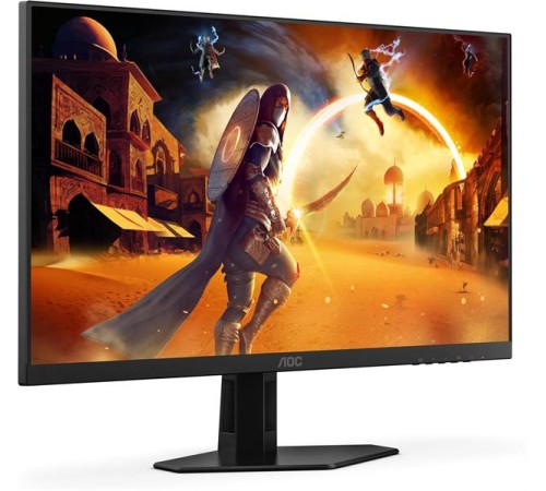 Монитор 27" AOC 27G4XE 1920x1080, WLED, 16:9, Fast IPS, 300cd, 1000:1, 80M:1, 1ms, 178/178, HDMI*2, DP, 180Hz, Speakers, Tilt, Внут, VESA, Black/Grey, 3y