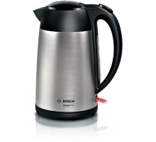 Чайник BOSCH/ мощность — 2400Вт; объем — 1.7л; корпус — нержавеющая сталь; фильтр от накипи, цвет — черный