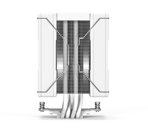 Кулер для процессора ID-COOLING FROZN A410 DW LGA1851/1700/1200/115X/AM5/AM4 (10шт/кор, TDP 230W, PWM, 4 тепл.трубки прямого контакта, DUAL FAN 120mm, белый) RET