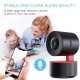 Камера внутреннего наблюдения MOES Smart camera Wi-Fi with voice control, 2 МП, 345 град., до 128 Гб, 5В