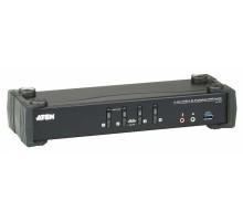 КВМ переключатель ATEN 4P USB 4K DP/F. Audio KVMP/USB3.0 Switch
