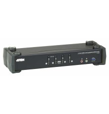 КВМ переключатель ATEN 4P USB 4K DP/F. Audio KVMP/USB3.0 Switch