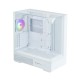 корпус ZALMAN P40 Prism, ATX, WHITE, WINDOW, 2x3.5", 3x2.5", 1xUSB TYPE-C, 2xUSB3.0, REAR 1x120mm ARGB