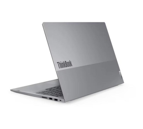 Ноутбук Lenovo ThinkBook 16 G7 IML 16" WUXGA(1920x1200)IPS 300nits, Ultra 5 125U, 16GB DDR5-5600, 512GB SSD M.2, Intel Graphics, WiFi 6E+BT, FPR, Kb Ru/Eng, Cam FHD, 45Wh, 65W USB-C, no OS, 1Y war-ty, 1.7kg