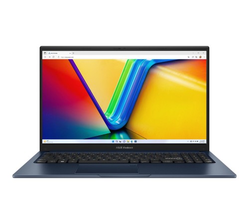 Ноутбук/ ASUS X1504VA-BQ281 15.6"(1920x1080 (матовый) IPS)/Intel Core i3 1315U(1.2Ghz)/8192Mb/512PCISSDGb/noDVD/Int:Intel UHD Graphics/Cam/BT/WiFi/42WHr/war 1y/1.7kg/Quiet Blue/DOS Ноутбук/ ASUS X1504VA-BQ281 15.6"(1920x1080 (матовый) IPS)/Intel Core i3 1315U(1.2Ghz)/8192Mb/512PCISSDGb/noDVD/Int:Intel UHD Graphics/Cam/BT/WiFi/42WHr/war 1y/1.7kg/Quiet Blue/DOS