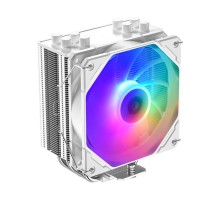 Кулер для процессора ID-COOLING SE-224-XTS ARGB WHITE LGA1700/1200/115X/AM5/AM4 (10шт/кор, TDP 220W, PWM, 4 тепл.трубки прямого контакта, ARGB FAN 120mm, белый) RET