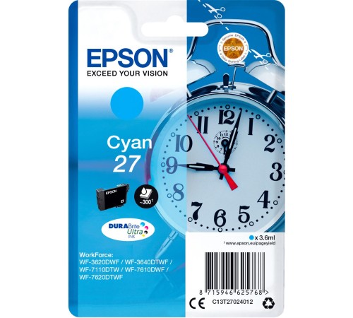 Картридж/ Epson I/C Cyan WF7110/7610/7620 Картридж/ Epson I/C Cyan WF7110/7610/7620