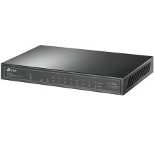 коммутатор TP-Link TL-SG1210P, 10-Port Gigabit Desktop Switch with 8-Port PoE+ 63 W