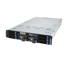 Серверная платформа/ ASUS ESC4000A-E12-SKU1, 2U GPU, 1 x SP5 LGA6096 EPYC 9004 (400W), 12DIMM DDR5, 2 x 2.5" SATA/SAS*/NVMe + 2 x 3.5" SATA/SAS*/NVMe + 2 x 3.5" SATA/SAS*,2 x GbE LAN (I350), 1+1 2600W