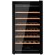 Винный шкаф KUPPERSBERG/ Винный шкаф KUPPERSBERG, отдельностоящий, High-Tech, объем 128 л, вместимость 40 бутылок, диапазон температуры 5-20 градусов, механическое открытие двери, 6 полок из бука, LCD дисплей, уровень шума 38 дБ, цвет черный