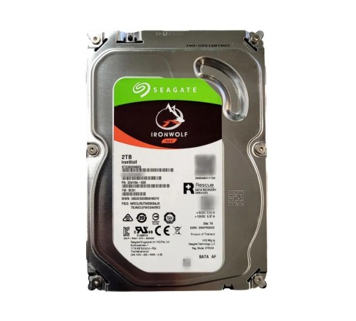 Жесткий диск/ HDD Seagate SATA3 2TB Iron Wolf NAS 5400 256Mb 1 year warranty
