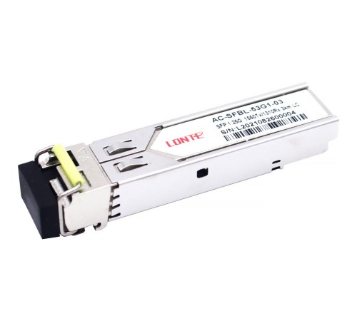 Трансивер/  SFP WDM module, 1.25G, 1550Tx/1310Rx, 3KM, DDM, LC