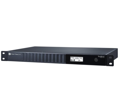 ИБП Smart-Save SMT Systeme Electric 750 ВА, монтаж в стойку 1U, 230 В, 4 розетки IEC C13, SmartSlot, AVR, LCD, USB HID