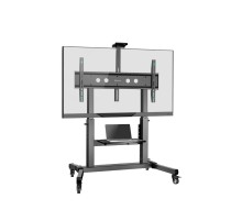 ONKRON мобильная стойка для ТВ 50"-100", макс 120кг, наклонная, чёрная TS1991