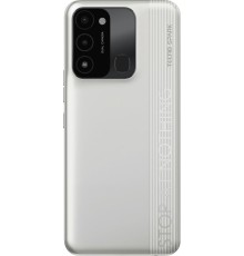 KG5n SPARK 8C 64 Diamond Grey, 6.52" Asahi Glass, 20:9, 1612 x 720 пикселей, 1.6GHz,  8 Core (Unisoc T606), 4GB RAM, 64GB, up to 256GB flash, 13Mpix+QVGA/8Mpix, 2 Sim, 4G, BT v5.0, WiFi 802.11 b/g/n, GPS/AGPS, GLONASS,NFC, Micro-USB, 5000mAh, Android