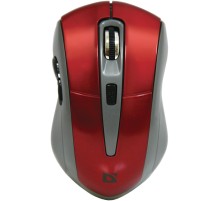 Defender Беспроводная оптическая мышь Accura MM-965 красный,6кнопок,800-1600dpi USB