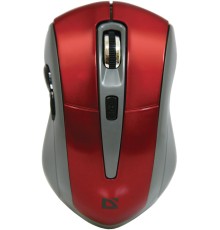 Defender Беспроводная оптическая мышь Accura MM-965 красный,6кнопок,800-1600dpi USB