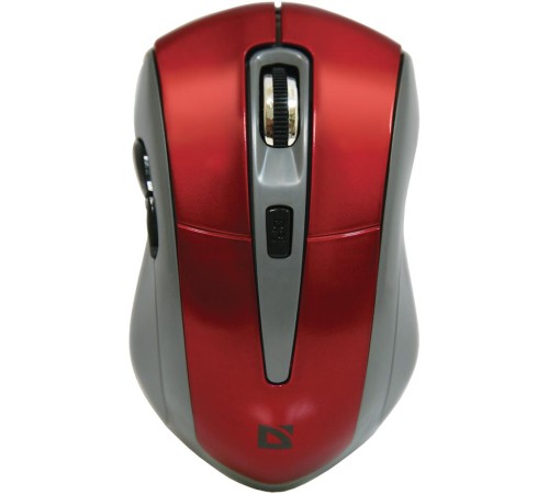 Defender Беспроводная оптическая мышь Accura MM-965 красный,6кнопок,800-1600dpi USB