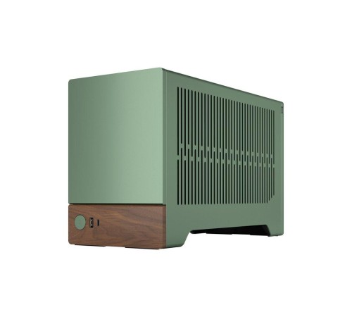 Корпус без блока питания/ Case Fractal Design Terra, Mini-Tower, no fans, 1xUSB-A 3.0 + 1xUSB 3.2 Type-C, SFX PSU Support, mITX Jade