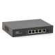 Коммутатор (4084) SKAT PoE-4E-1G-1S коммутатор PoE Plus, мощность 80Вт, порты: 4-Ethernet, 1-Uplink, 1-SFP