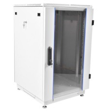 Шкаф ЦМО Шкаф телекоммуникационный напольный 24U (600  800) дверь стекло
