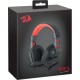 Redragon Игровая гарнитура Ares красный + черный, кабель 2 м