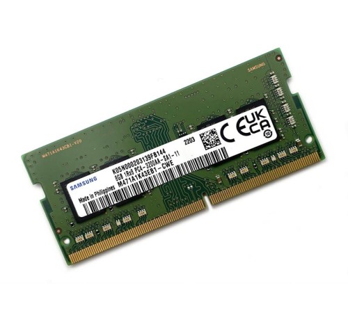 Оперативная память Samsung DDR4 8GB SO-DIMM 3200MHz 1.2V (M471A1K43EB1-CWE) 1 year, OEM Оперативная память Samsung DDR4 8GB SO-DIMM 3200MHz 1.2V (M471A1K43EB1-CWE) 1 year, OEM