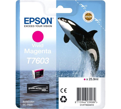 Картридж/ Epson SureColor SC-P600 Magenta