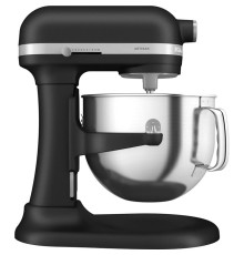 Настольный миксер KitchenAid Artisan с выдвижной чашей 6.6 л, цвет черный