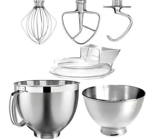 Настольный миксер KitchenAid Настольный миксер с откидным блоком Artisan 4.8 л, кремовый Настольный миксер KitchenAid Настольный миксер с откидным блоком Artisan 4.8 л, кремовый
