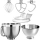 Настольный миксер KitchenAid Настольный миксер с откидным блоком Artisan 4.8 л, кремовый