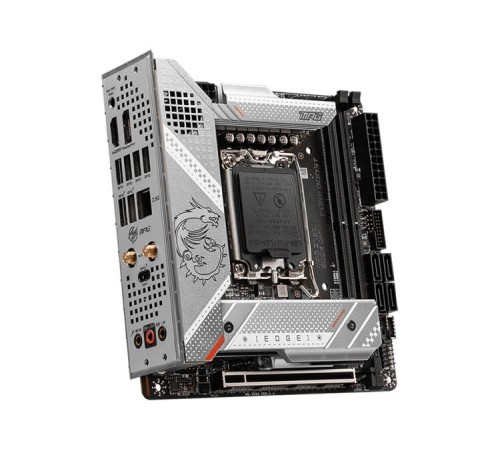 Материнская плата MSI MPG Z790I EDGE WIFI LGA1700,2DDR5,1PCI-Ex16,3M.2,4SATA3,2USB3.2Gen2x2, 2USB3.2