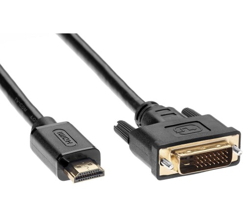 Кабель/ Кабель HDMI to DVI-D (19M -25M) 5м, TV-COM <LCG135E-5M>