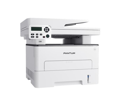 Лазерное многофункциональное устройство Pantum M7100DN, P/C/S, Mono laser, A4, 33 ppm (max 60000 p/mon), 525 MHz, 1200x1200 dpi, 256 MB RAM, PCL/PS, Duplex, ADF50, paper tray 250 pages, USB, LAN, start. cartridge 6000 pag (следы намокания)