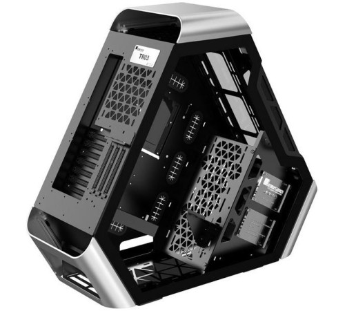 Корпус без блока питания/ Case JONSBO TR03-G, Full-Tower, TG, 2x120mm, 2xUSB-A 3.0 + 1xUSB-C 3.2, ATX, mATX, mITX Glass pannel Silver Корпус без блока питания/ Case JONSBO TR03-G, Full-Tower, TG, 2x120mm, 2xUSB-A 3.0 + 1xUSB-C 3.2, ATX, mATX, mITX Glass pannel Silver