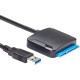 Кабель-адаптер/ Кабель-адаптер USB3.0 ---SATA III 2.5/3,5"+SSD, VCOM <CU816>